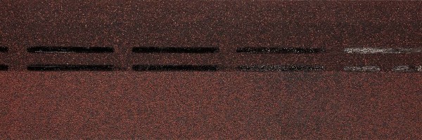 Коньково-карнизная черепица Docke Standard, красный купить в Тольятти
