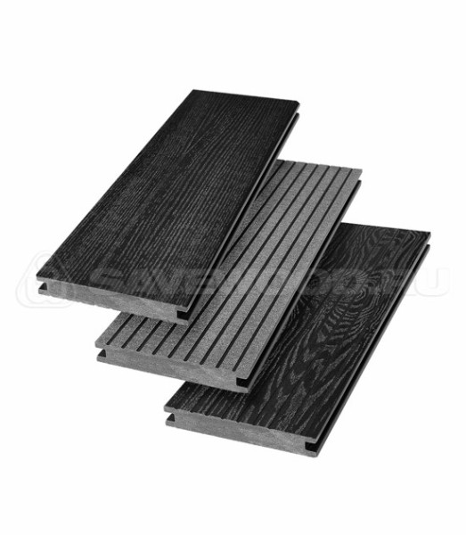 Террасная доска SW Fraxinus (R) полнотелая «SaveWood» Черный купить в Тольятти