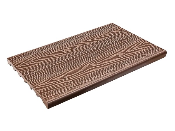 Ступень полнотелая из ДПК Deckart Step 3D Махагон купить в Тольятти