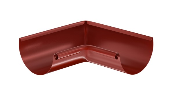 Водосток Aquasistem, система 150x100 - Угол желоба, внутренний 90° RR 29 Бургундский купить в Тольятти
