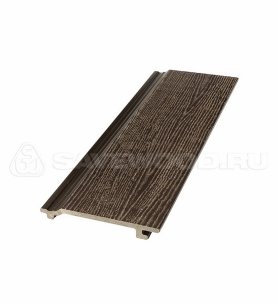 Сайдинг из дпк savewood sw-sorbus радиальный распил темно-коричневый купить в Тольятти