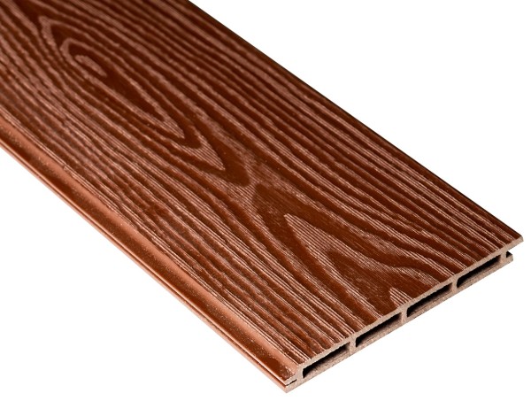 Фасадная доска из ДПК 3D Faynag - Шоколад купить в Тольятти