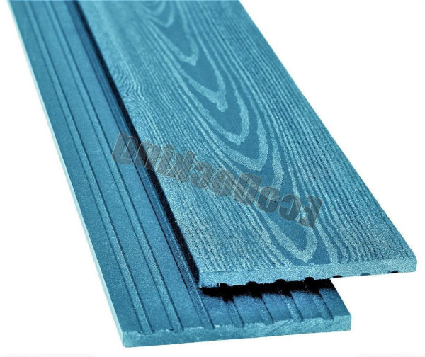 Заборная доска   из ДПК ECODECKING Лазурь купить в Тольятти