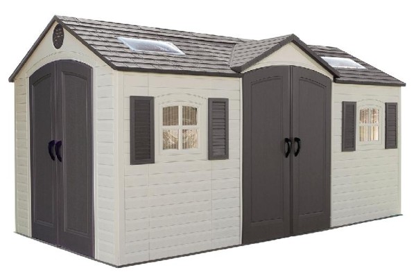 Сарай пластиковый LifeTime 15x8 DD купить в Тольятти