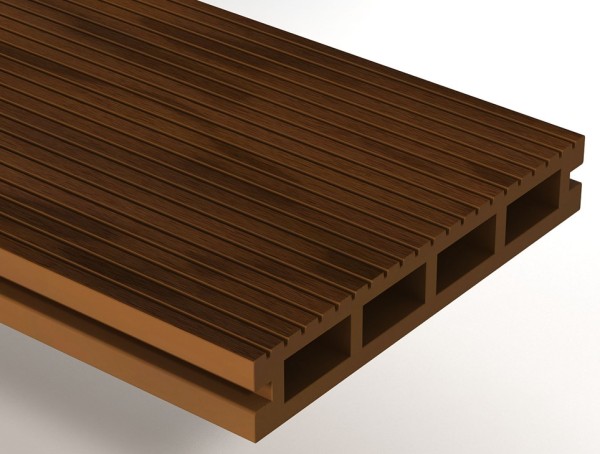 Террасная доска из ДПК WOODVEX Expert Тик купить в Тольятти