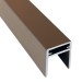 П-профиль Алюминиевый EasyDecking 35x25 Венге купить в Тольятти
