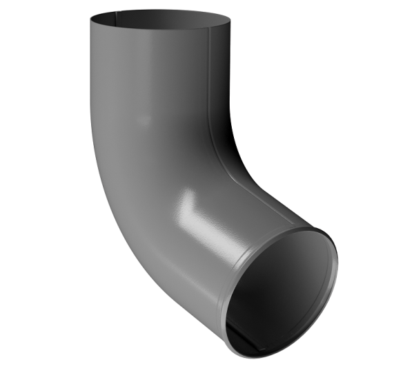 Отвод трубы D90 Döcke STAL PREMIUM Графит, (RAL 7024) купить в Тольятти