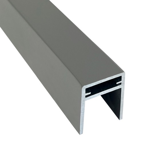 П-профиль Алюминиевый EasyDecking 35x25 Серый купить в Тольятти