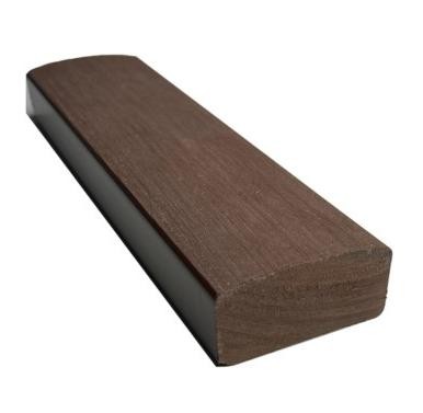 Лавочный брус Ecodecking Некст полнотелый брашированный 70х35 шоколад купить в Тольятти