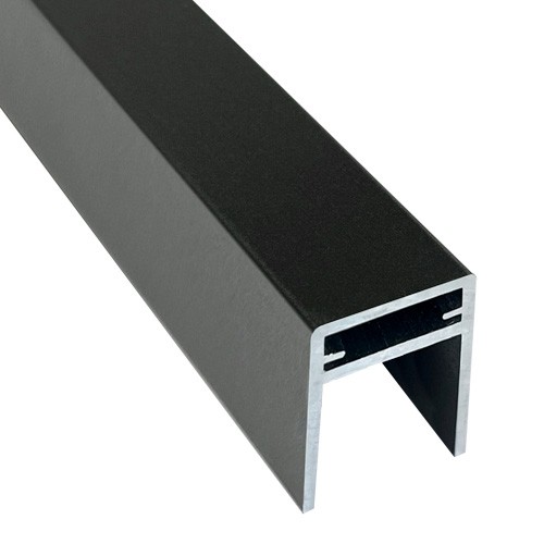 П-профиль Алюминиевый EasyDecking 35x25 Черное дерево купить в Тольятти