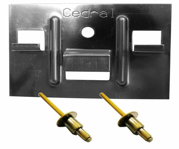 КЛЯММЕР + ЗАКЛЁПКА ДЛЯ CEDRAL CLICK 250 ШТ купить в Тольятти