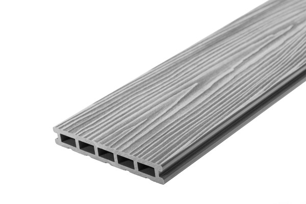 Террасная доска из ДПК RusDecking Unodeck Mogano - Серый купить в Тольятти