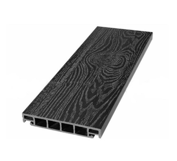 Террасная доска из ДПК SW Salix (T) 2D чёрный купить в Тольятти