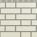 Фасадная панель Альта-Профиль, Кирпич Клинкерный, Белый купить в Тольятти