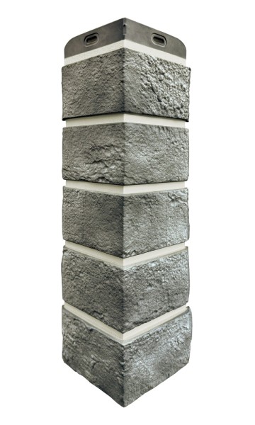 Угол Grand Line состаренный кирпич Элит гранит, ШОВ белый купить в Тольятти