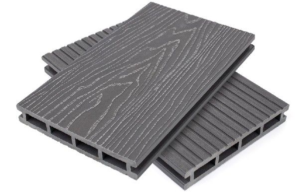 Террасная доская ДПК NanoWood Nature 3D пустотелая Серый купить в Тольятти
