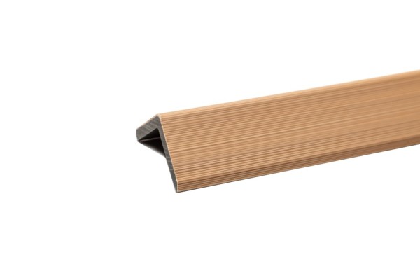 Уголок торцевой Ecodecking Скай коэкструзия 45х45х3000 Бук купить в Тольятти