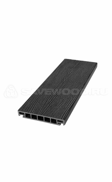 Террасная доска из ДПК SW Salix (S) (R) черный купить в Тольятти