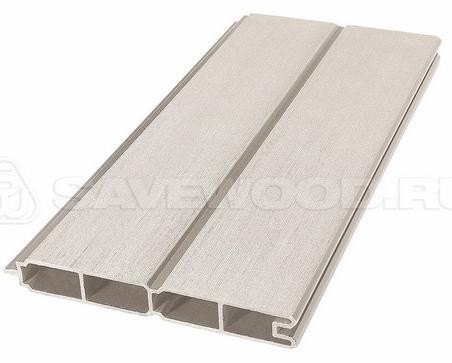 Заборный профиль из ДПК Savewood SW Agger матовый бежевый купить в Тольятти